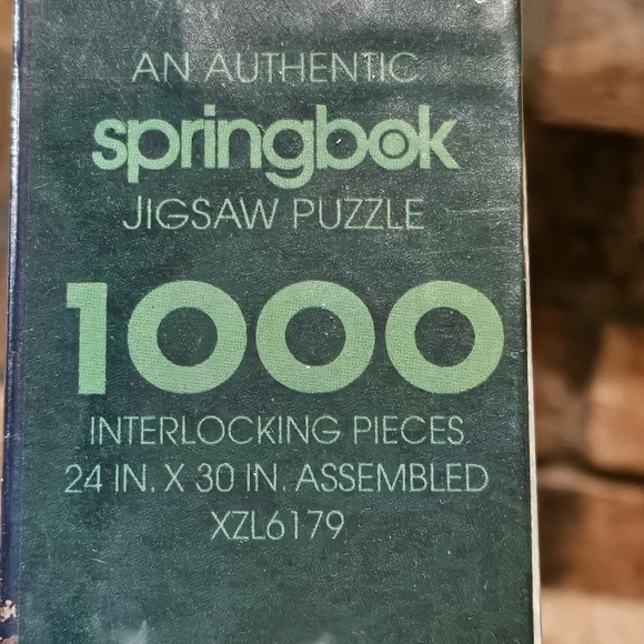 Department 56 Dickens Village Christmas 1000 Piece Springbok Puzzle - Picture 5 of 5